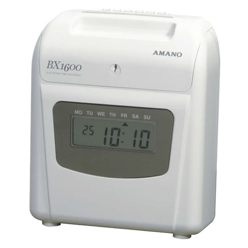 Amano BX-1600 Clocking Machine electronic time recorder